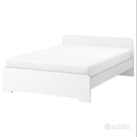 Lletto, bianco, 160x200 + Materasso