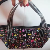 Borsa Harrods a mano con Manici tessuto dentro 