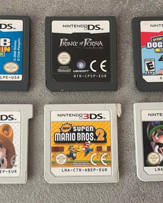 BUNDLE GIOCHI DS/3DS  -  buoni FUNZIONANTI