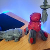 Robot + navicella atomicron