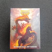 Dragon Shield -Fire Horse- Dual Matte Art Sleeves