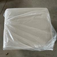 Pouf arredamento bianco panna