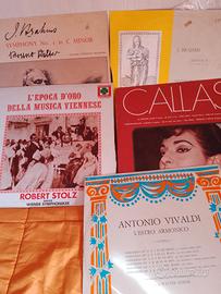 5 VINILI 33 giri di Musica classica