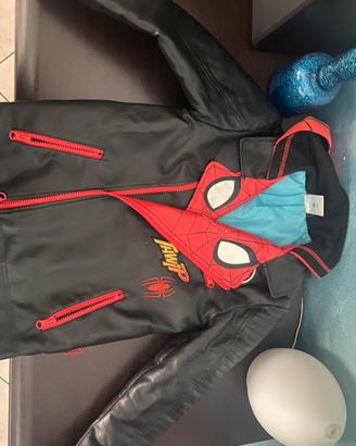 Giacca ecopelle disney spiderman 7/8/9 anni