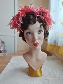 Cappello copricapo Anni '50/'60 Original Adrienne
