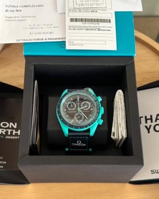 Swatch x MoonSwatch Mission to Earth Polar Lights