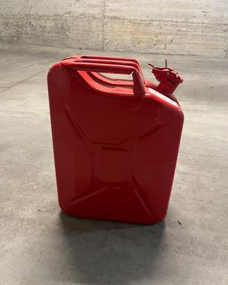 Tanica 25 lt con sicura