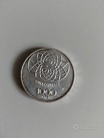 moneta 1000 lire roma capitale