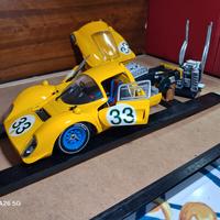 Diorama rottame Ferrari 330 P4 1/18