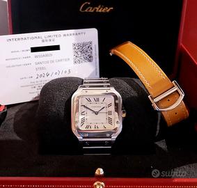 Cartier Santos Medium Model WSSA0029-4075 Acciaio