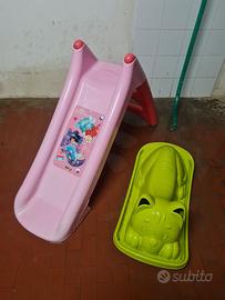 Scivolo e dondolo Smoby per giardino