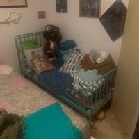Lettino allungabile IKEA MINNEN con materasso