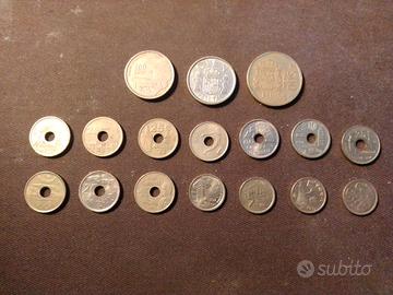 Monete Peseta serie Olimpiadi e Tradizioni