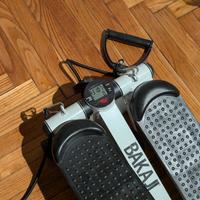 Bakaji Stepper per Cardio con manubri elastici
