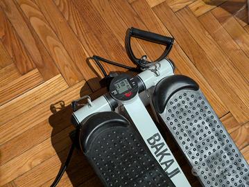 Bakaji Stepper per Cardio con manubri elastici