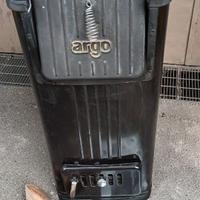 Stufa funzionante a legna marca argo super alta cm