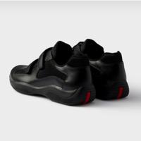 Prada sneakers America's Cup black strap 37