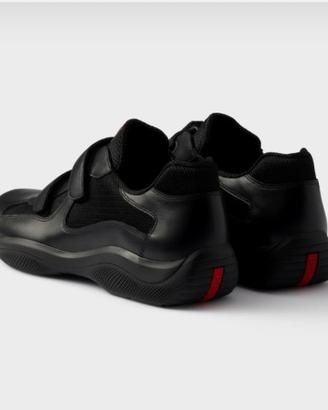 Prada sneakers America's Cup black strap 37
