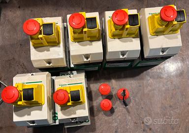 SCHNEIDER ELECTRIC pulsanti di arresto emergenza