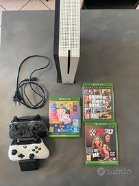 Xbox one S - 1 tb + 2 joystick e 3 giochi