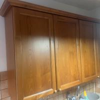 Pensili in legno da cucina