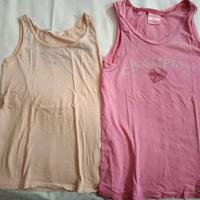 Set due canotte ragazza