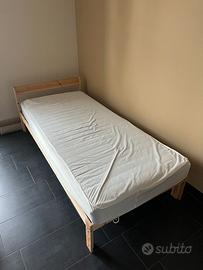 letto ikea rete a doghe e materasso 200 x 90