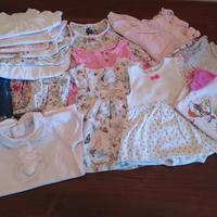 Lotto abbigliamento come nuovo bambina 3/6 mesi
