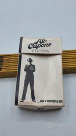 Al Capone pacchetto sigarette vuoto anni 1984-5.