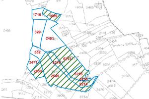 Terreno agricolo con casetta edificabile per agric