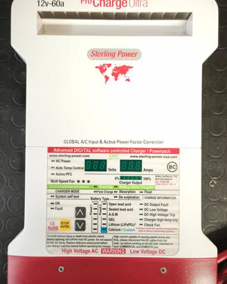 Caricabatterie Pro Charge Ultra 12V 60A 3 uscite