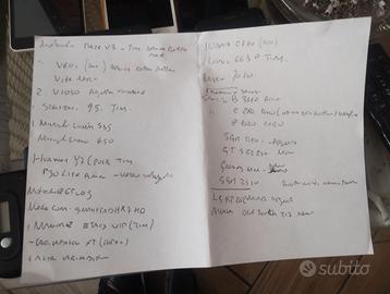 Collezione cellulari