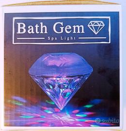 Lampada galleggiante da bagno Bath Gem.