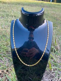 Collana in oro placcato 18k 3MM 50CM