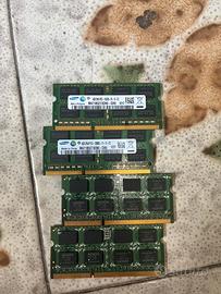 RAM DDR3 Notebook 4GB Samsung/ADATA