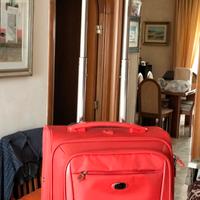 Trolley Carpisa Rosso – Valigia morbida in tessuto