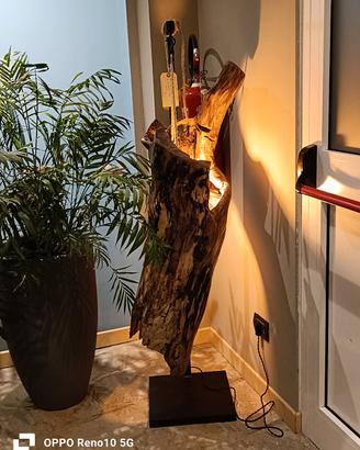 Lampade in legno 
