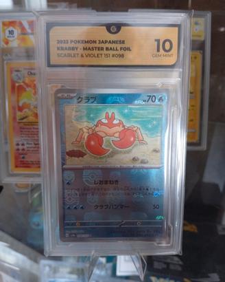 Krabby master ball foil gradata 10