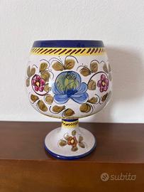 Vaso in ceramica Deruta