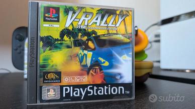 V-Rally PS1 PLAYSTATION 1 DISCO COME NUOVO ITA ita