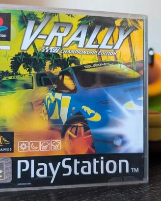 V-Rally PS1 PLAYSTATION 1 DISCO COME NUOVO ITA ita