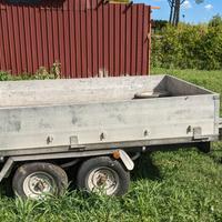 Carrello biasse "Ellebi" per auto (con targa)