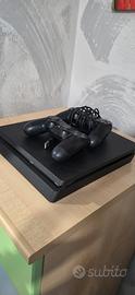 ps4 slim 1TB  2 controller 