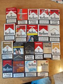 lotto pacchetti Marlboro vintage ( vuoti ) 20pz
