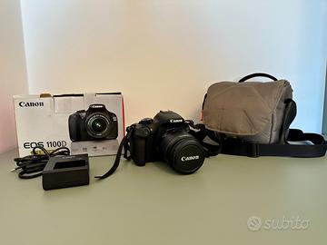 Canon EOS 1300D + obiettivo 18-55 + borsa