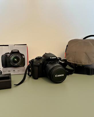 Canon EOS 1300D + obiettivo 18-55 + borsa