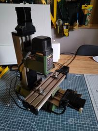 Micro fresatrice mf70/cnc + morsa NO SOFTWARE