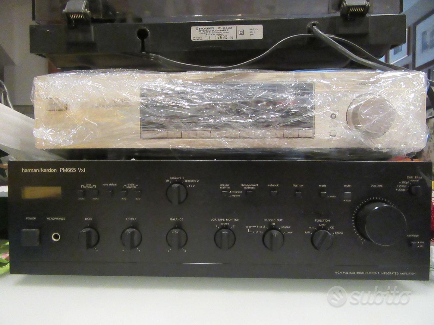 Harman-Kardon PM-665 VxI amplificatore integrato - Audio/Video In