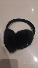 Paraorecchie nero con strass