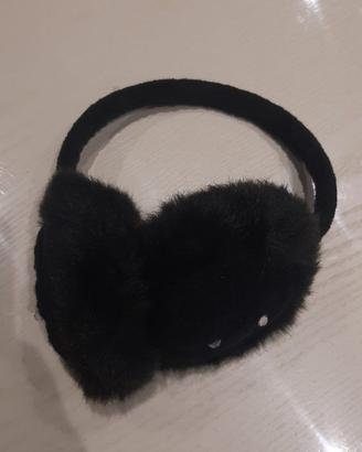 Paraorecchie nero con strass